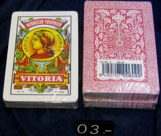 01 CARTAS NAIPES FOURNIER N1 40C
